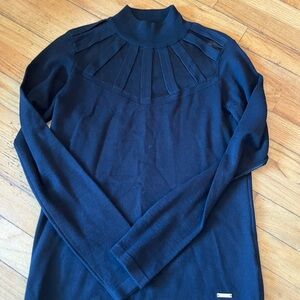 Tahari- Chic Black Turtleneck Sweater- NWT